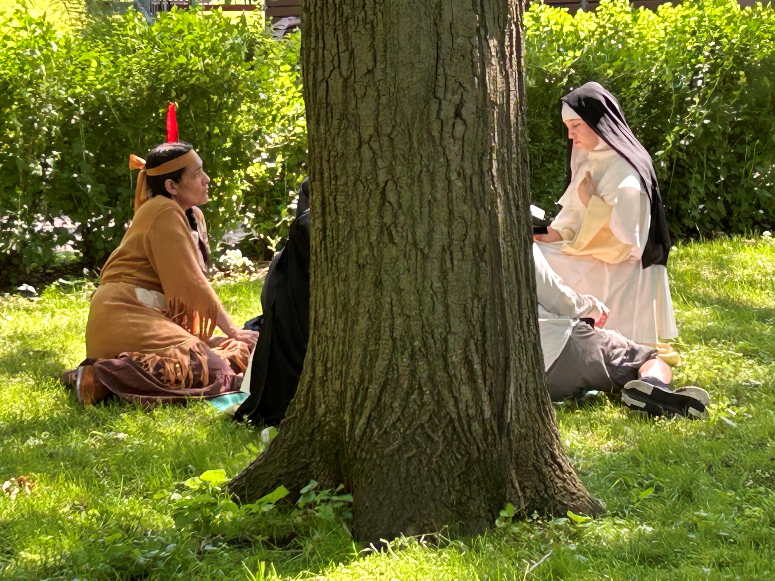 Enseignement aux sauvages